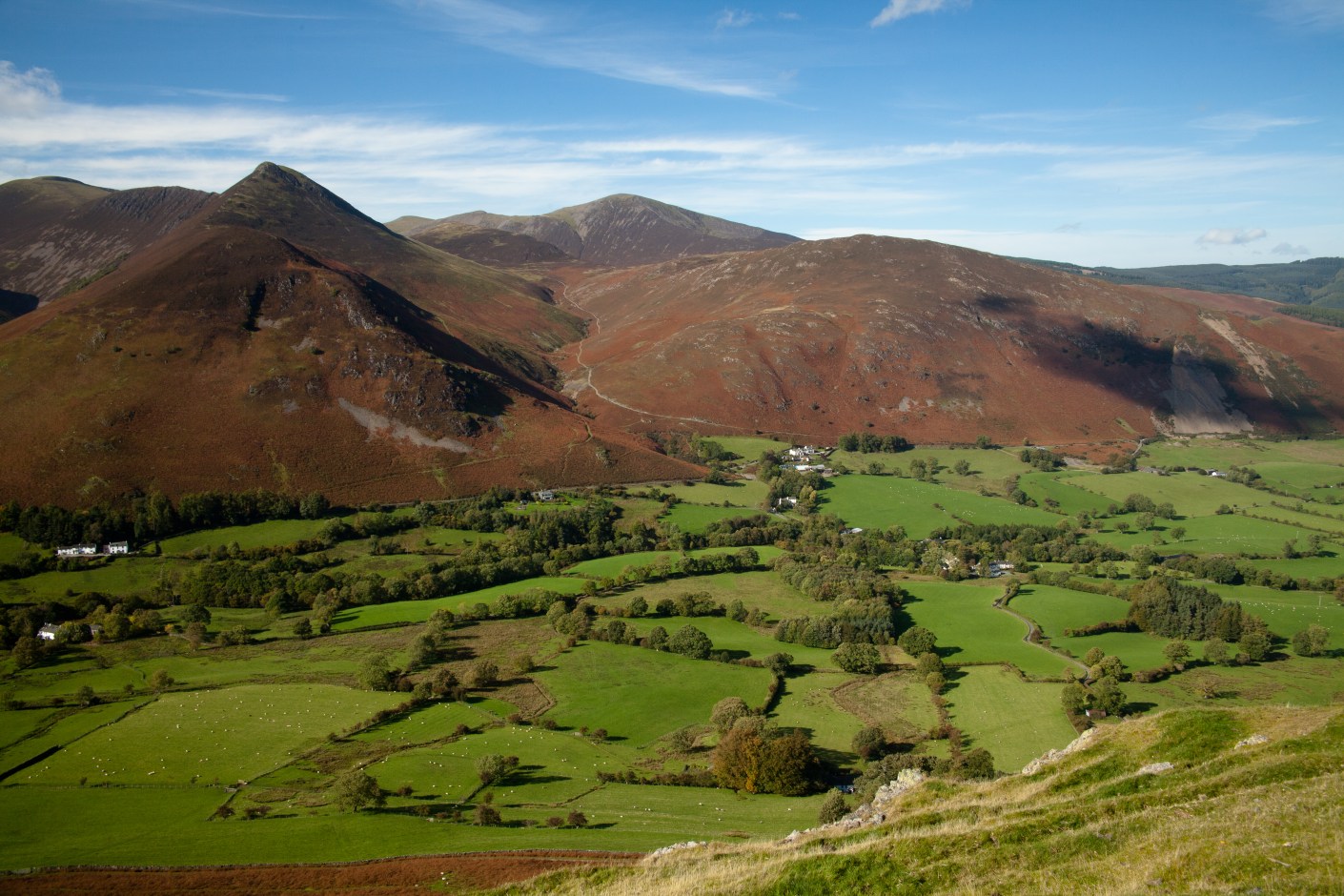 Causey Pike in the Lake district England © 2012 Nick Katin
