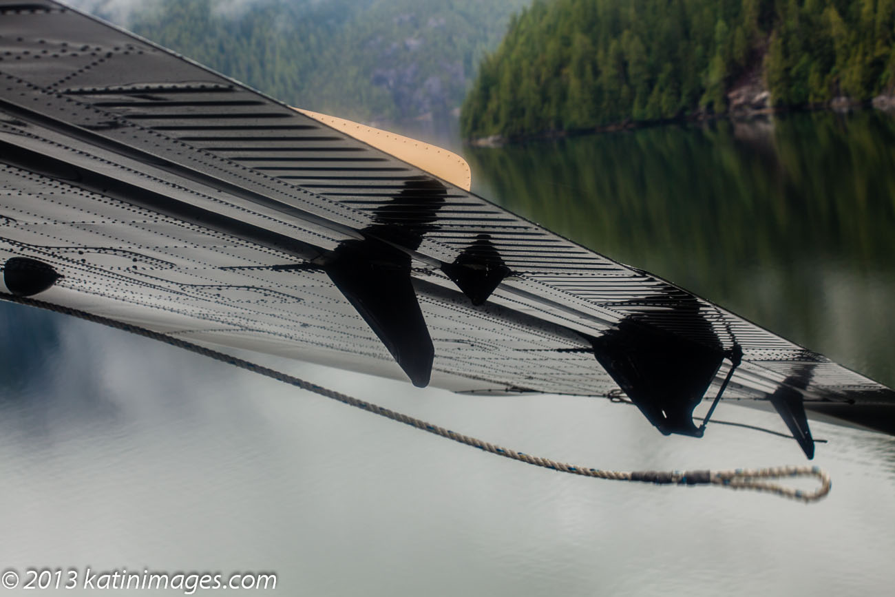Flying above the Misty fjords near Ketchikan on the Alaska marine highway and inside passage.