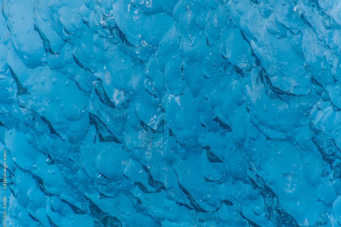 New ice after Calving at the Sawyer Glacier in Tracy Arm on the Gastineau Channel, Alaska