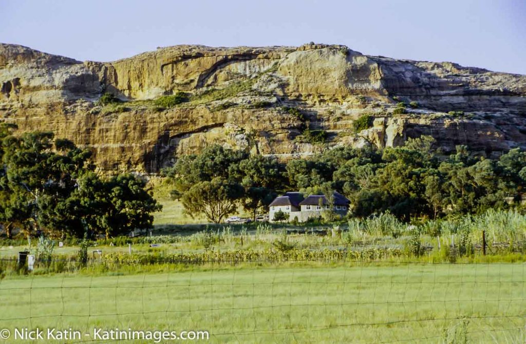 Rustlers Valley Lodge in the shadow of the malotti Hills in Free State, South Africa