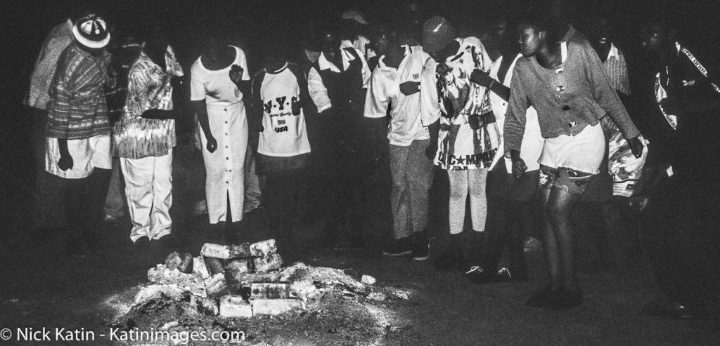 Basotho children's choir in Malealea, Lesotho singing for guests.