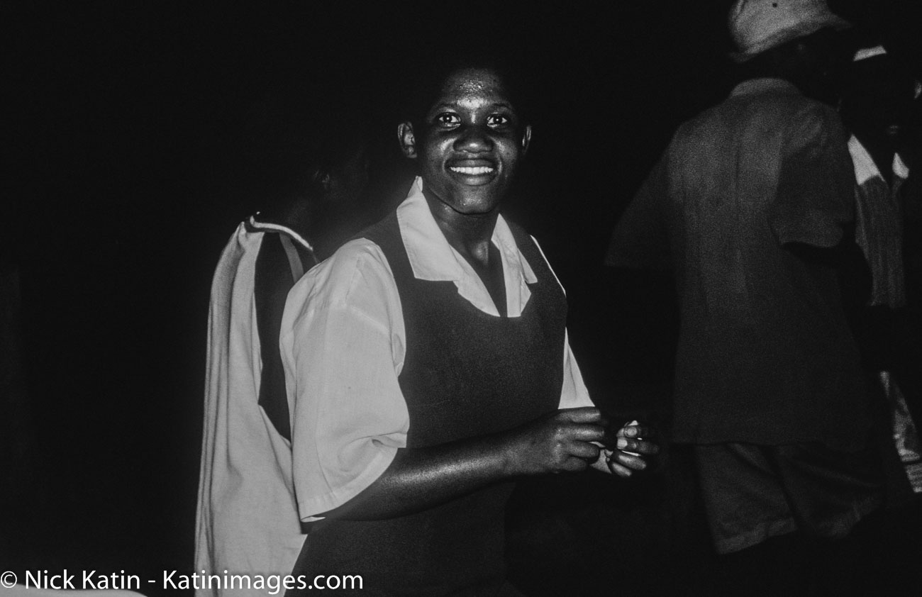 A singer from the Basotho children's choir near Malealea, Lesotho