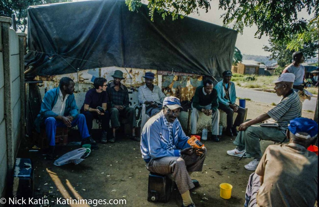 A Shebeen (bar) in the heart of Soweto in Jburg, South Africa