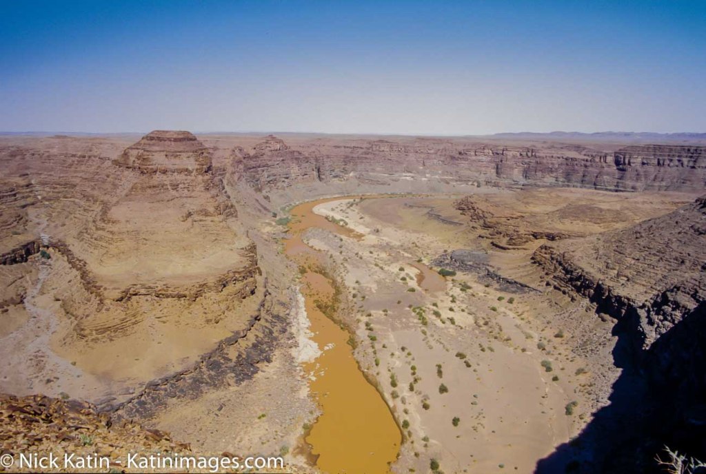 Fish river Canyon, from a lookout, Namibia