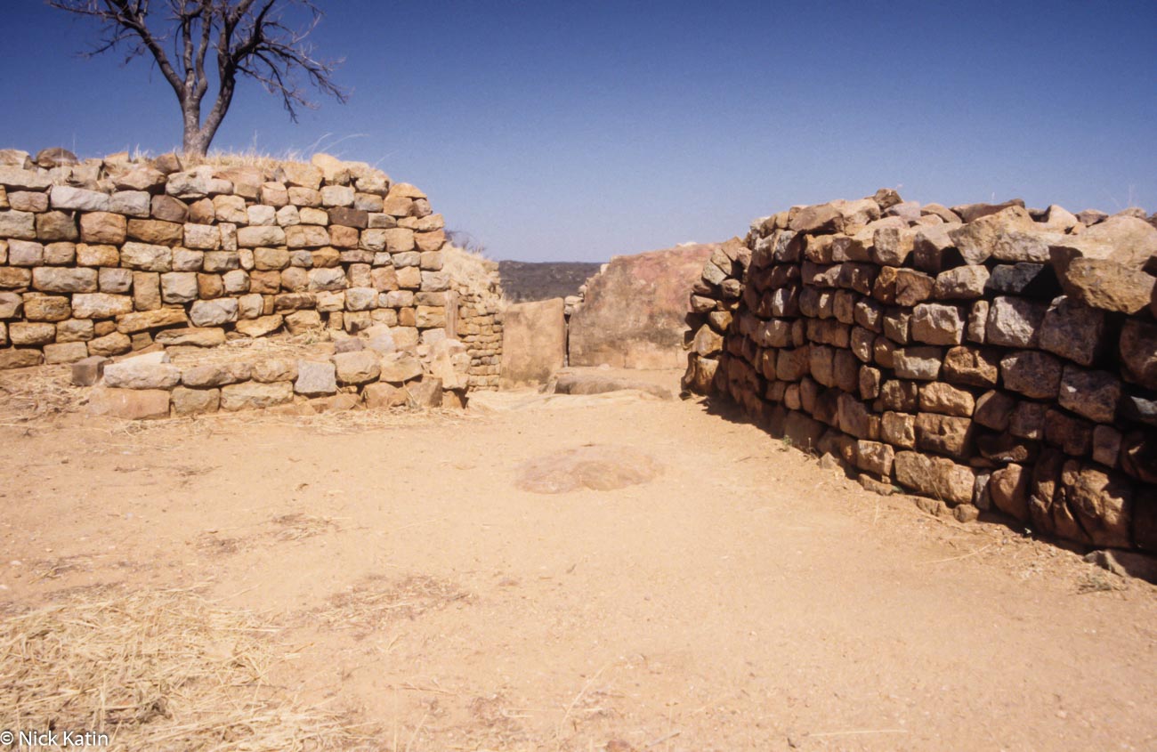 Khiami Ruins near Bulawayo in Zimbabwe
