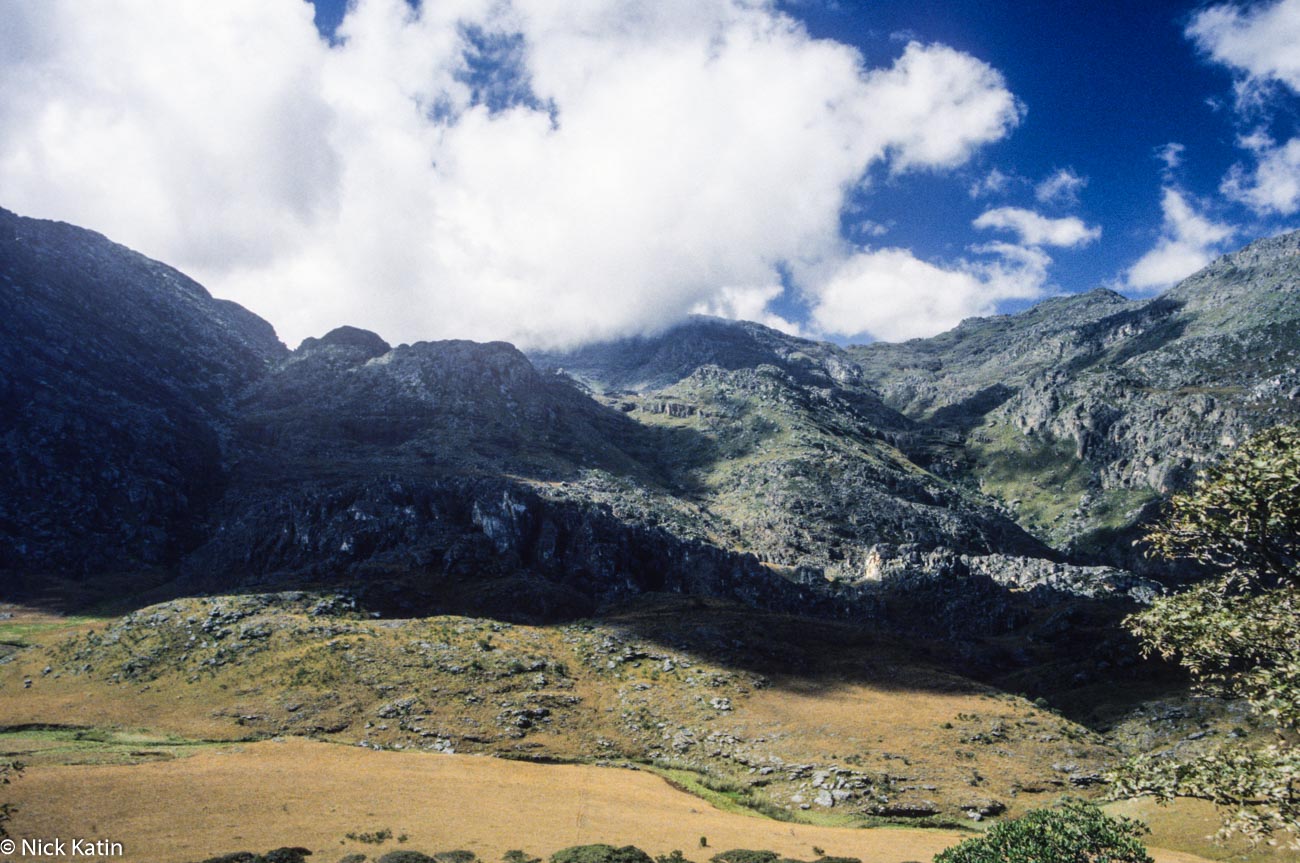 Mountain Hut at the top of the Chimanimani rnage in Zimbabwe