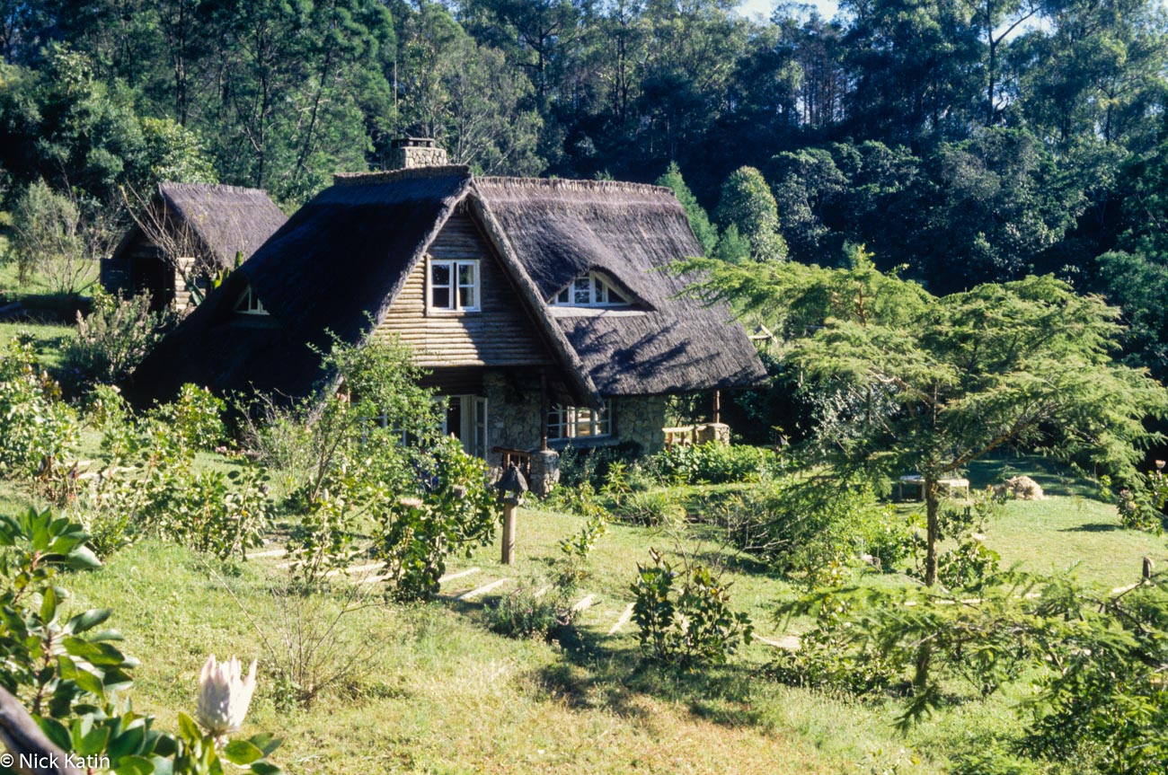 Tony's coffee house in the Vumba in Zimbabwe