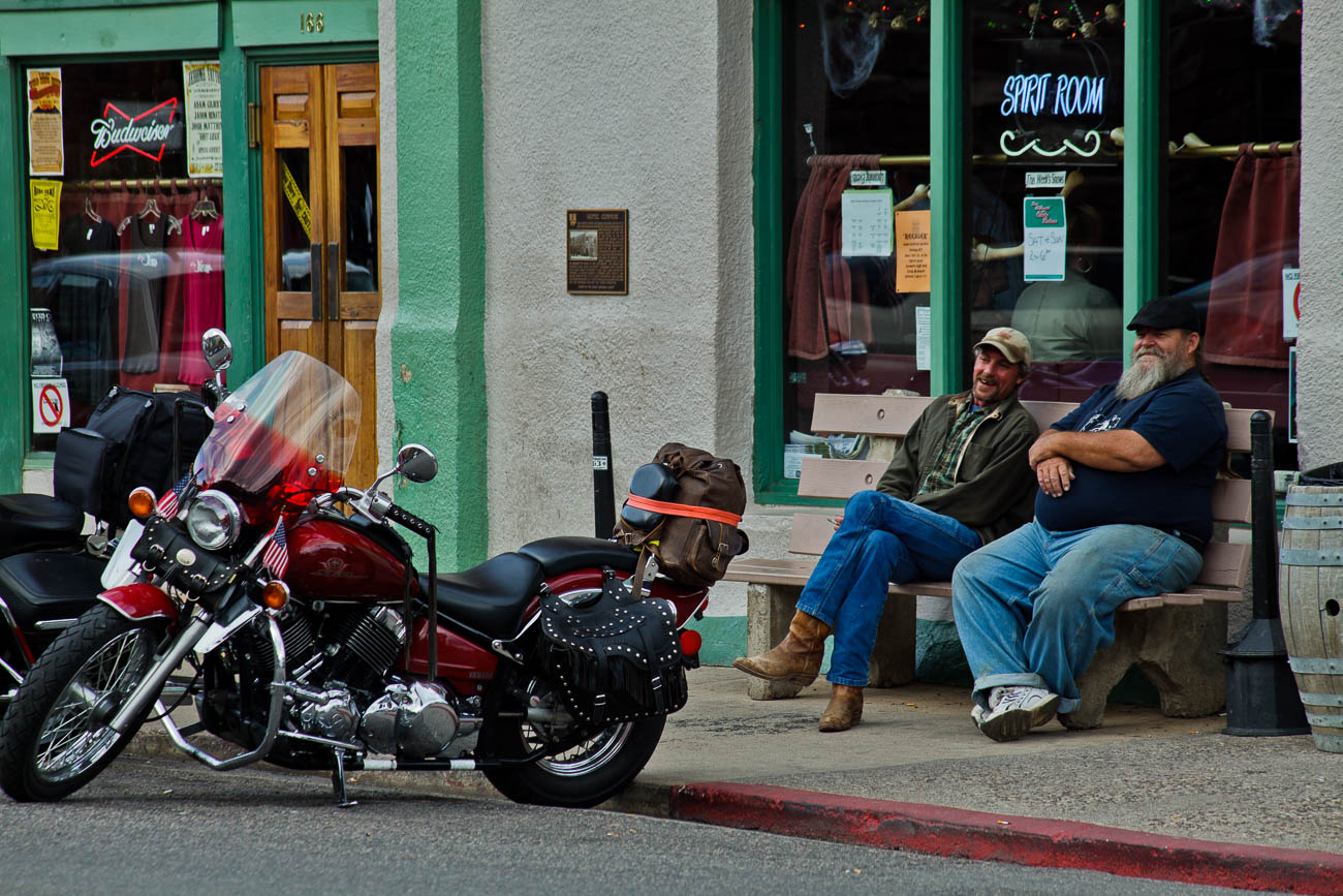 In the historic copper mining town of Jerome, Arizona, USA