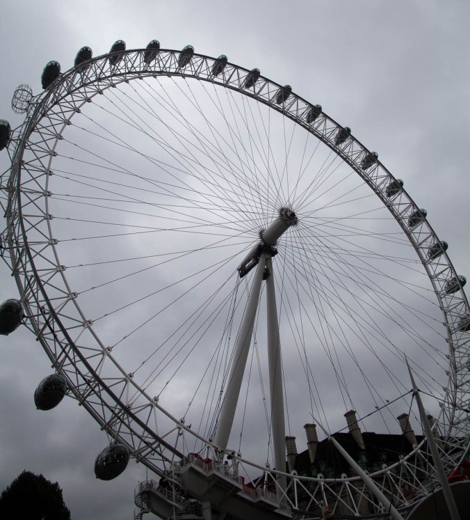 The London Eye 0n London's Southbank, England