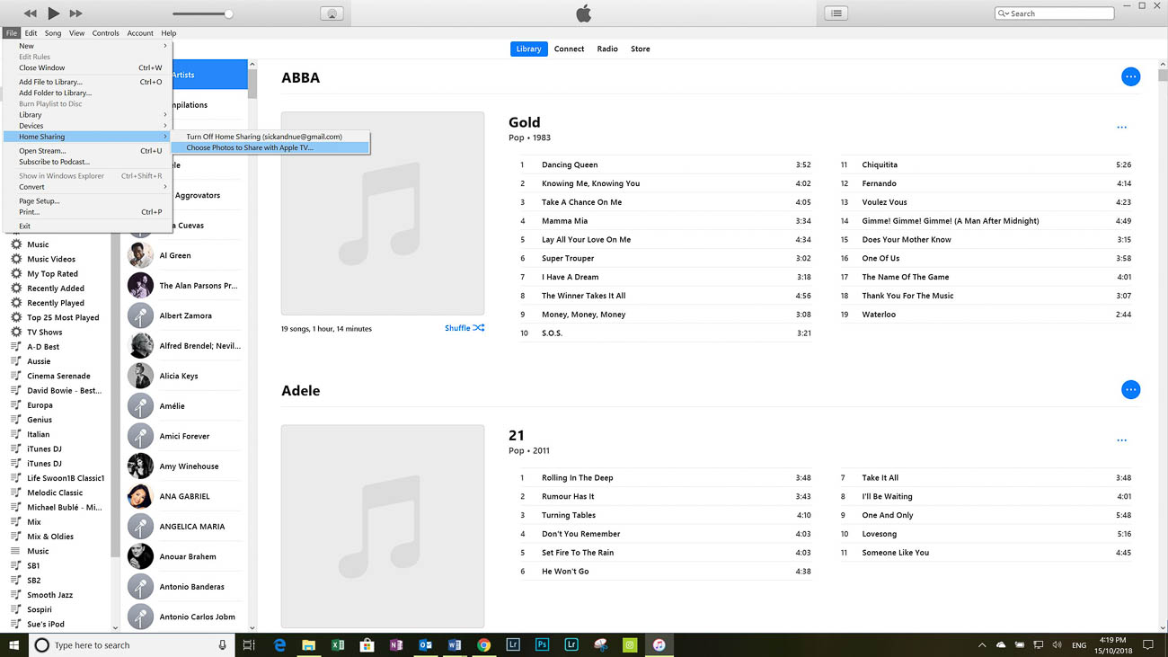 Displaying your travel photos