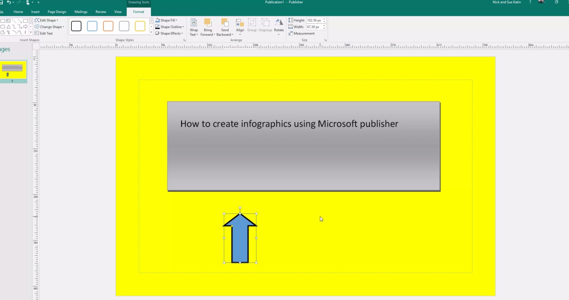 How to create great infographics using Microsoft publisher