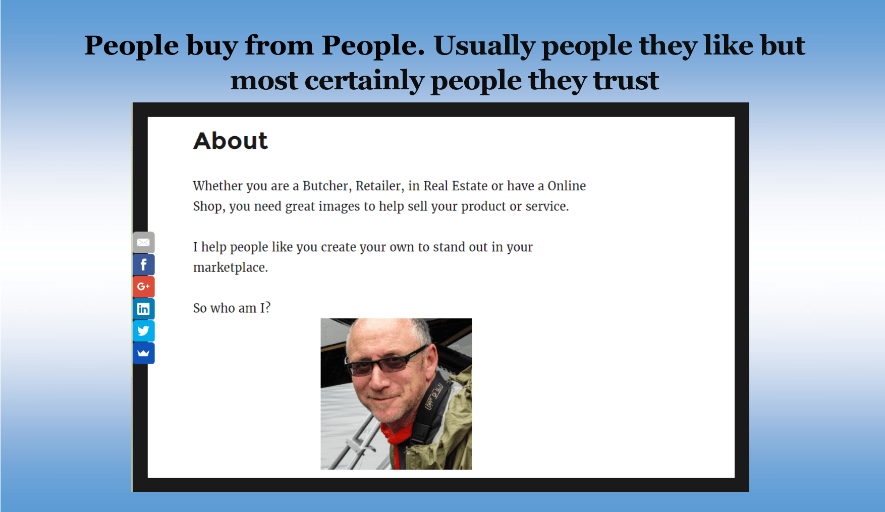 why you need a professional selfie