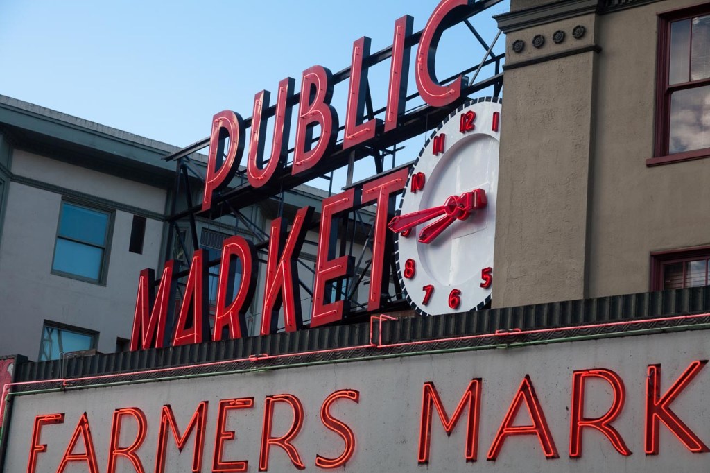 Pike Place markets in Seattle, Washington, USA