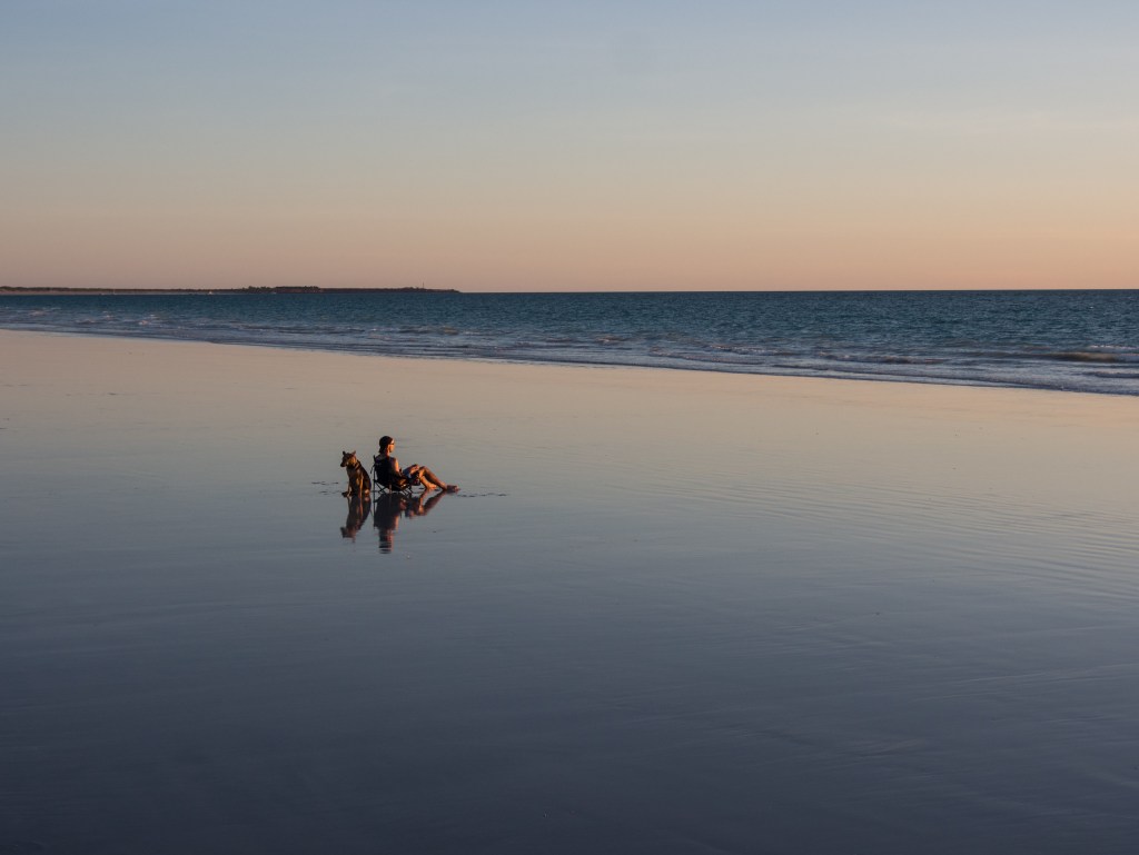 Relaxing on the&nbsp;Beach